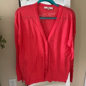ANN TAYLR LOFT CARDIGAN SIZE L